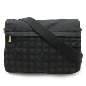 Chanel Nylon Jacquard Messenger Bag